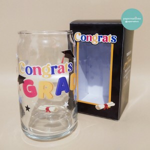 Can Glass Congrats Grad